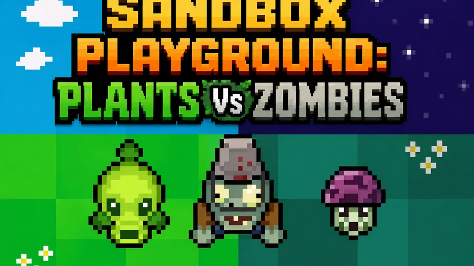 Sandbox Playground: Plants Vs Zombies